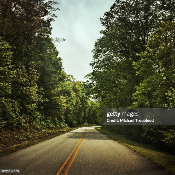 blue ridge parkway, north carolina - blue ridge parkway stock pictures, royalty-free photos & images