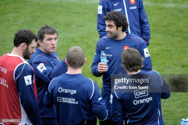 Yoann HUGET - - Entrainement Equipe de France de rugby - Marcoussis,