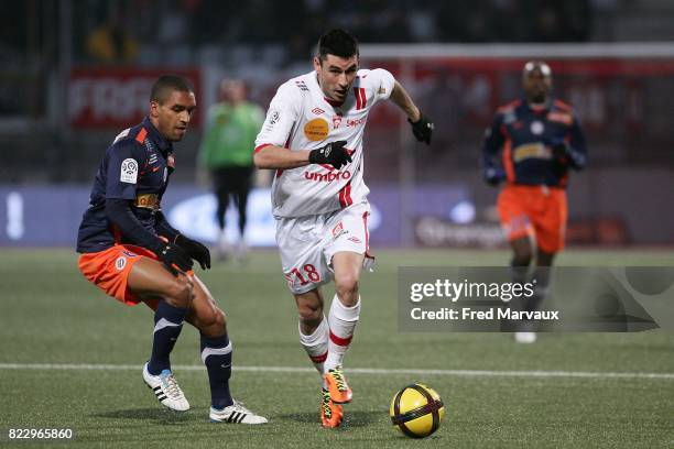 Julien FERET - - Nancy / Montpellier - 21eme journee de Ligue 1,