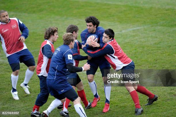 Yoann HUGET - - Entrainement Equipe de France de rugby - Marcoussis,