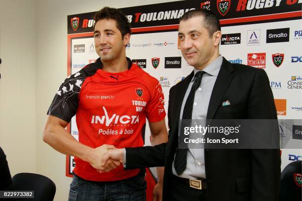 Presentation de Gavin HENSON a Toulon - - Nouveau Joueur - Top14 - Toulon -