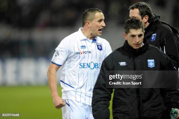 Joie Dariusz DUDKA - - Auxerre / Lille - 22e journee de Ligue 1,