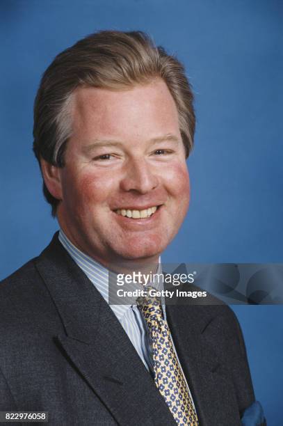 Football League Chairman David Sheepshanks pictured at the Soccerex Convention at Wembley in April 1997, in London, England.