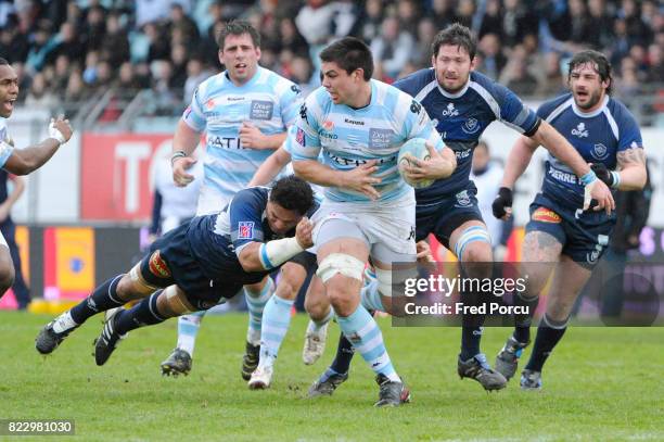 Francois VAN DER MERWE - - Racing Metro 92 / Castres - 18eme Journee de TOP 14,