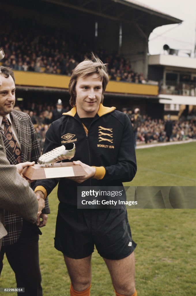 Steve Daley Wolverhampton Wanderers player of the year 1977