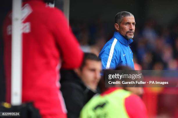 Brighton and Hove Albion Manager Chris Houghton