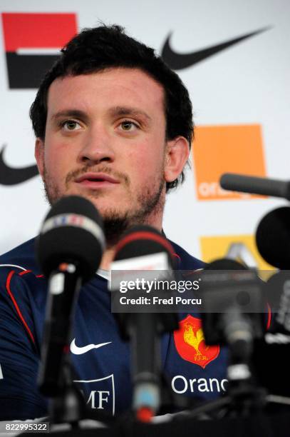 Thomas DOMINGO - - Entrainement Equipe de France avant Angleterre/France - CNR Marcoussis,