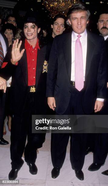 Michael Jackson and Donald Trump