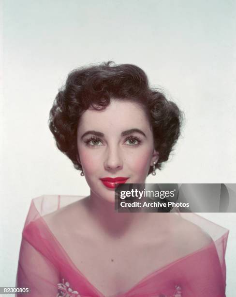 Actress Elizabeth Taylor, circa 1955.