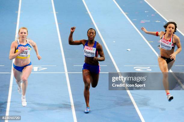 Myriam SOUMARE - 60m - - Championnats d'Europe en salle -Bercy-Paris,