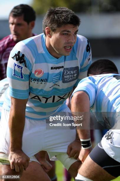 Francois VAN DER MERWE - - Racing Metro 92 / Bourgoin Jallieu - 7eme journee Top14 au Stade Yves du Manoir ,