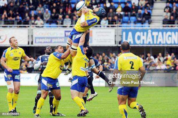 Jamie CUDMORE - - Clermont Auvergne / Castres - 8eme journee de Top14 - Stade Marcel Michelin - Clermont -