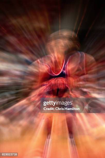 Joe Dumars of the Detroit Pistons shoots a foul shot against the Atlanta Hawks at the Omni Coliseum in Atlanta, Georgia circa 1992. NOTE TO USER:...