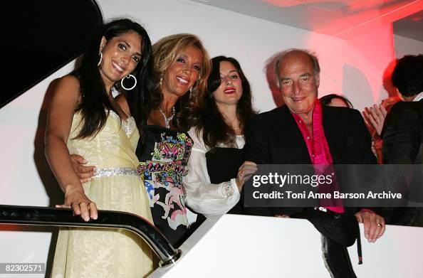 Danielle Riches Danielle Rich, Co-host Denise Rich, Mark Rich and Guest attend the ...