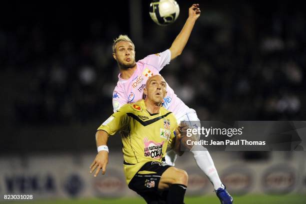 Pierre BOUBY - Benjamin ANDRE - - - Evian Thonon Gaillard / Ajaccio - 6eme journee de Ligue 2 - Parc des Sports d Annecy -