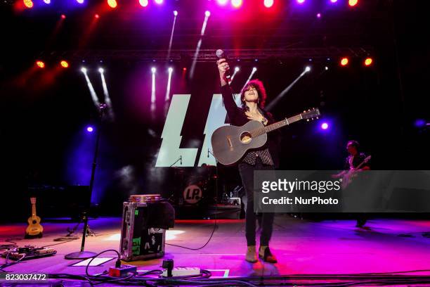 The US songwriter of Italian origin, Laura Pergolizzi, known as LP's art name, has performed live at the Gru Village Festival, on July 26, 2017. The...
