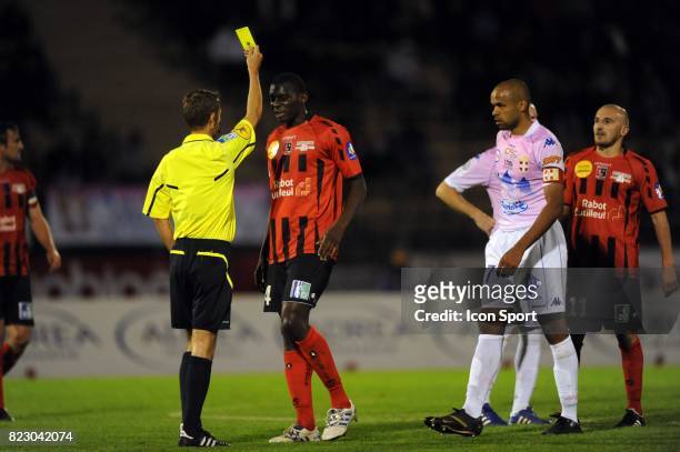 Olivier HUSSET / Bakary SOUMARE - - Evian Thonon Gaillard / Boulogne - 8eme journee de Ligue 2 - Parc des sports - Annecy,