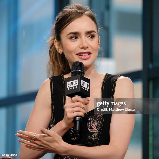 Build Presents Kelsey Grammer And Lily Collins Discussing The New