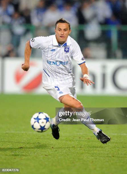 Dariusz DUDKA - - Auxerre / Real Madrid - Champions League,