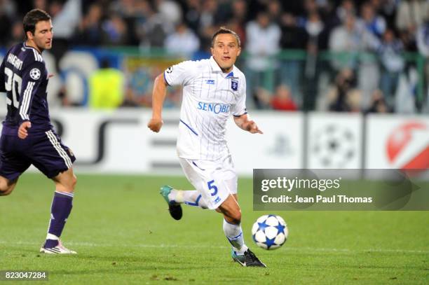 Dariusz DUDKA - - Auxerre / Real Madrid - Champions League,