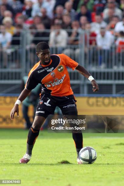 Arnold MVUEMBA - - Brest / Lorient - 5eme journee de Ligue 1,