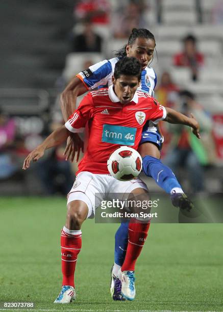 Alvaro Pereira / Franco Jara - - Benfica / Porto - 1/2 Finale Coupe du Portugal-,