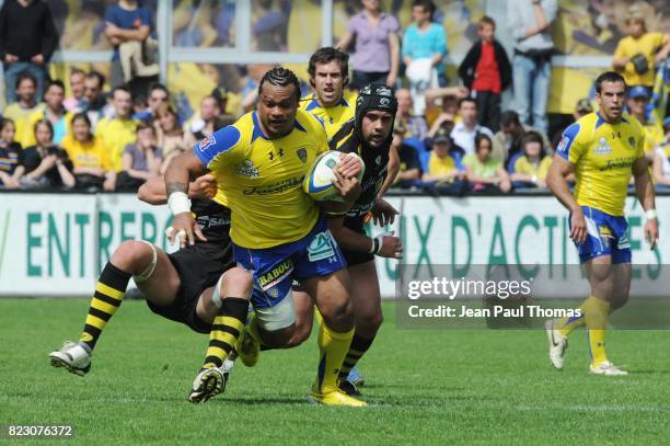 Sione LAUAKI - - Clermont Auvergne / La Rochelle - 25eme journee de Top 14 -