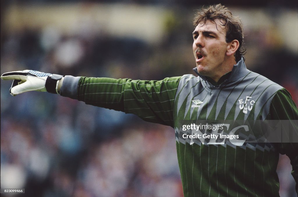 Neville Southall Everton Goalkeeper 1989