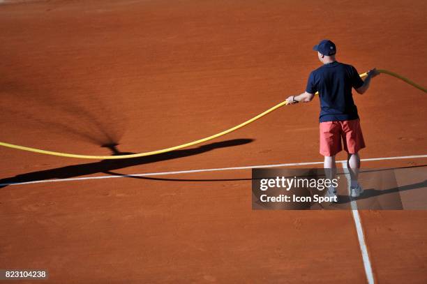 Illustration arrosage - - Roland Garros 2011 -