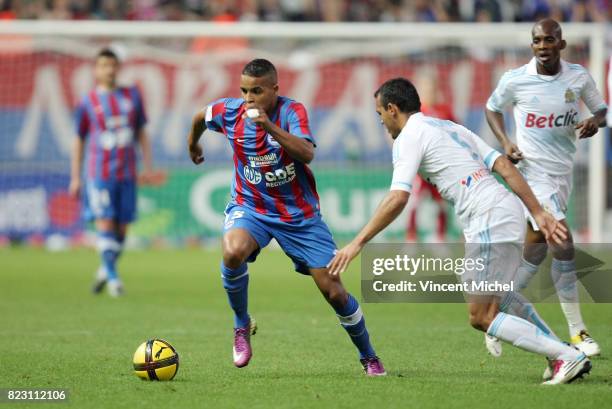 Youssef EL ARABI - - Caen / Marseille - 38eme journee de Ligue 1 -