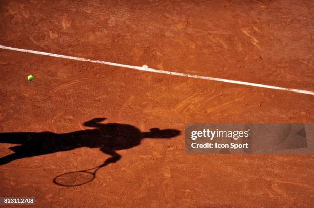 Illustration ombre / terre Battue - - Roland Garros 2011.