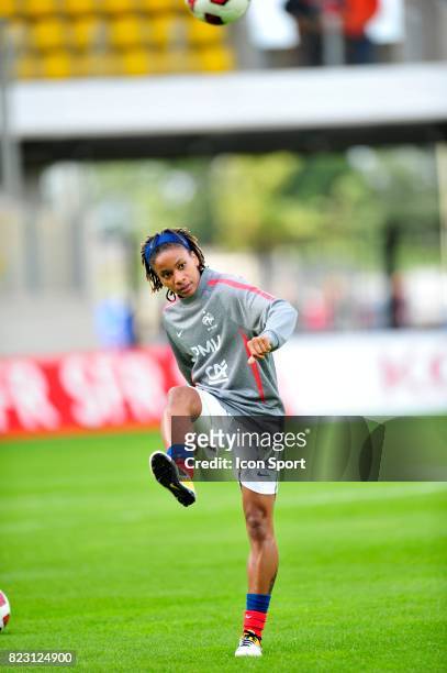 Elodie THOMIS - - France / Belgique - Match Amical - Preparation a la Coupe du Monde -Stade de L'Epopee-Calais,