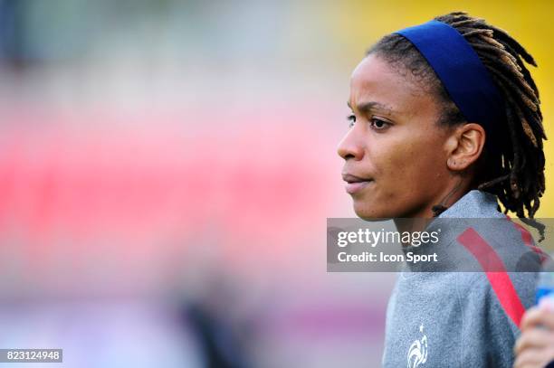 Elodie THOMIS - - France / Belgique - Match Amical - Preparation a la Coupe du Monde -Stade de L'Epopee-Calais,