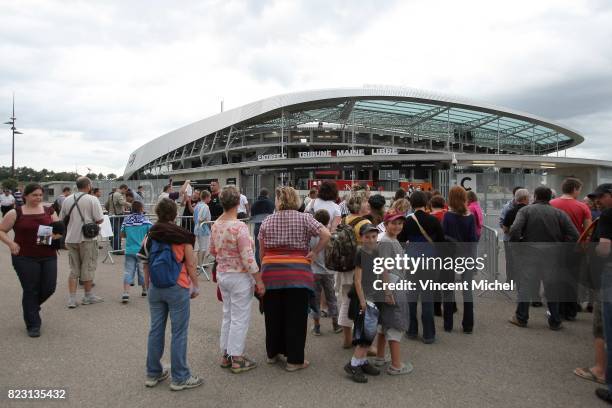 Stade MMArena - - Le Mans / Tours - 2e journee Ligue 2,