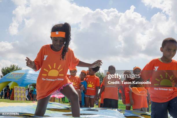 Hundreds of area kids took part in the Worldwide Day of Play on July 26, 2017 in Washington, DC.