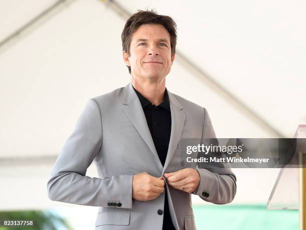 Jason Bateman attends The Hollywood Walk of Fame Star Ceremony honoring Jason Bateman on July 26, 2017 in Hollywood, California.