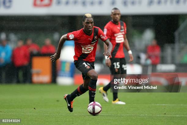 Georges MANDJECK - - Rennes / PSG - 2eme journee de Ligue 1 -