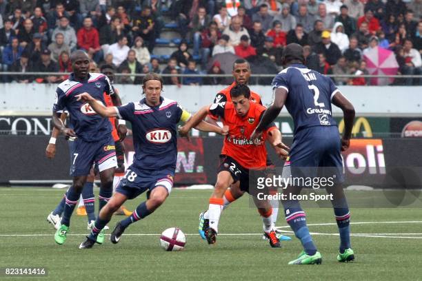 Jaroslav PLASIL / Julien QUERCIA - - Lorient / Bordeaux - 2eme journee de Ligue 1 -