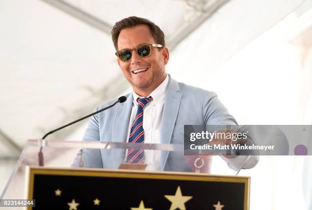 Will Arnett attends The Hollywood Walk of Fame Star Ceremony honoring Jason Bateman on July 26, 2017 in Hollywood, California.