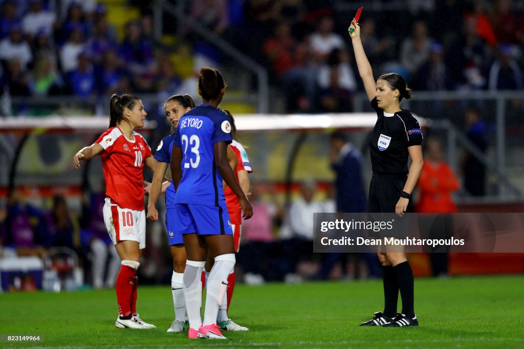 Switzerland v France - UEFA Women's Euro 2017: Group C