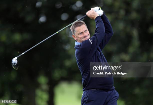 Ciaran Carroll of Ashbourne Golf Club during the Golfbreaks.com PGA Irish Qualifier at Headfort Golf Club on July 26, 2017 in Kells, Ireland.