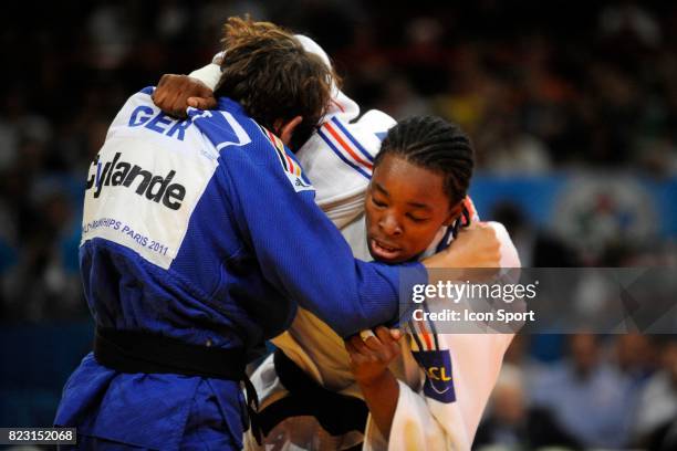 Heide WOLLERT / Audrey TCHEUMEO - -78kg - - Championnats du Monde de Judo 2011 - Paris,