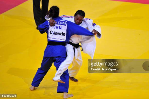 Audrey TCHEUMEO / Zhehui ZHANG - -78kg - - Championnats du Monde de Judo 2011 - Paris,
