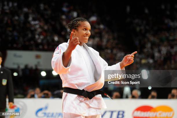 Joie de Lucie DECOSSE - Finale -70kg - - Championnats du Monde de Judo 2011 - Paris,