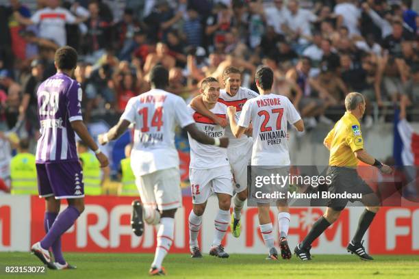 Mevlut Erding - - Toulouse / PSG - 4eme journee de Ligue 1 -