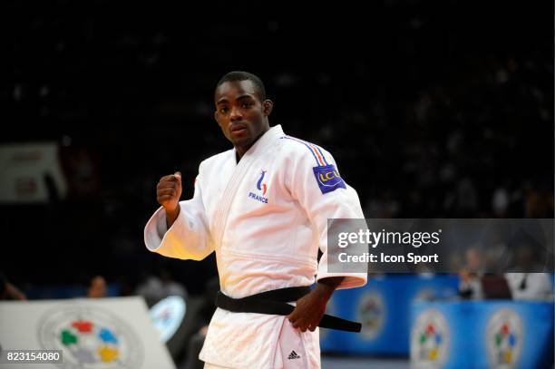 Joie de Dimitri DRAGIN - France / Bresil - - Competition par equipe Hommes - Championnats du Monde de Judo 2011 - Paris - ,