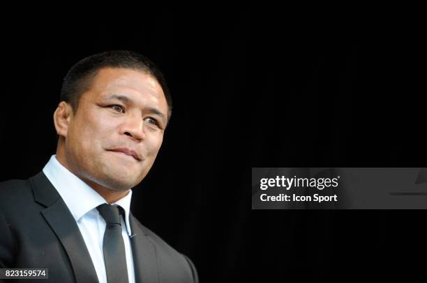 Keven Mealamu - - Ceremonie officielle d'accueil Nouvelle Zelande - Coupe du Monde Rugby 2011 -Auckland,