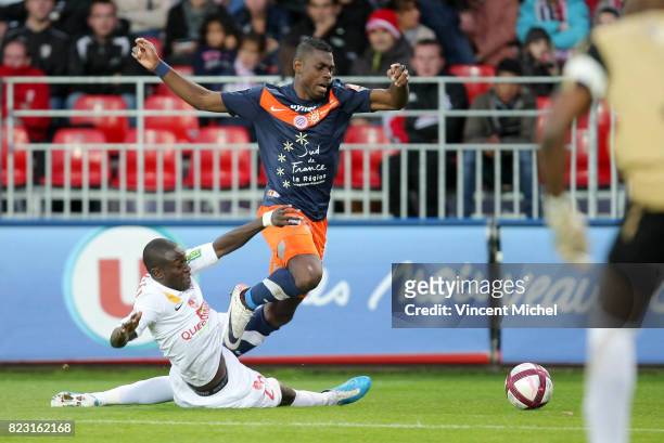 Henri BEDIMO / Souleymane COULIBALY - - Brest / Montpellier - 6e journee Ligue 1,