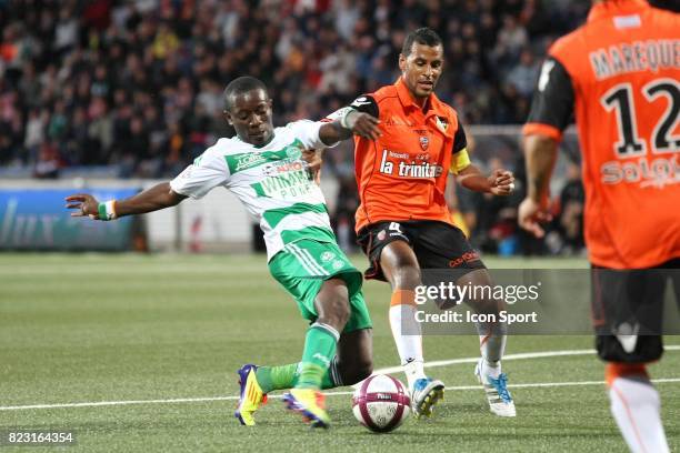 Max Alain GRADEL / Alaixys ROMAO - - Lorient / Saint Etienne - 6e journee Ligue 1,