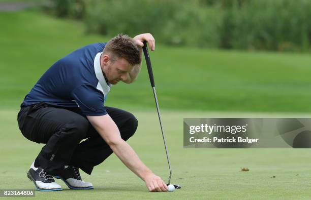 Cillian Cullen of County Meath Golf Club during the Golfbreaks.com PGA Irish Qualifier at Headfort Golf Club on July 26, 2017 in Kells, Ireland.